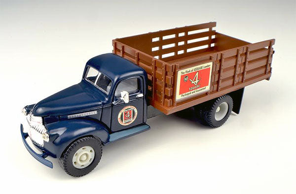 Classic Metal Works 30354 HO Mini Metals Four Square '41-46 Chevy Stakebed Truck