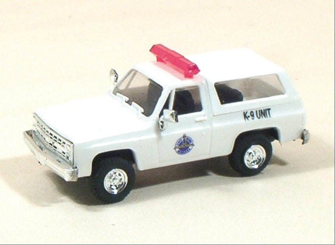 Trident Miniatures 90132 1:87 Blazer Neb State Police K-9