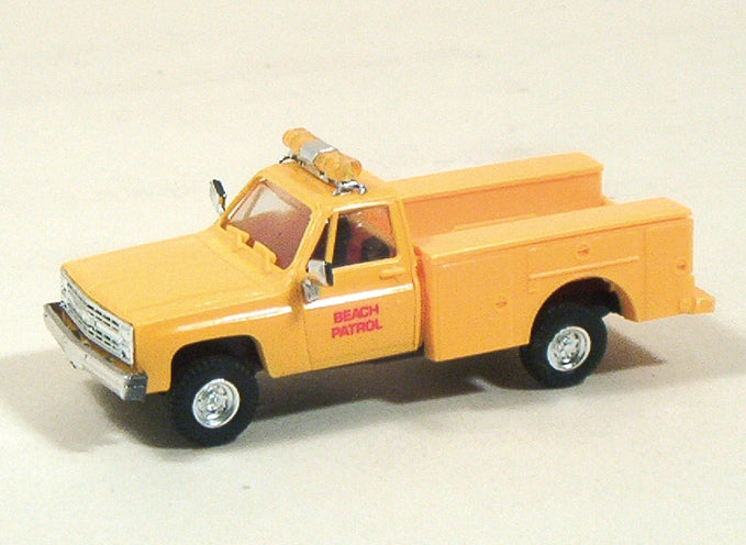 Trident Miniatures 90147 HO Los Angeles Beach Patrol Chevrolet Cab/Utility Body
