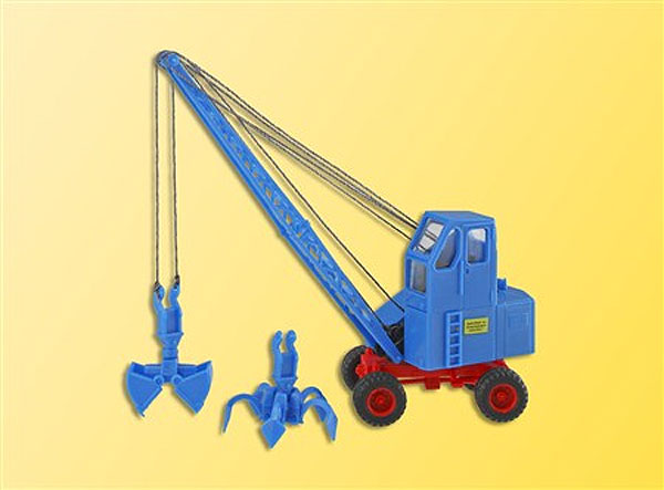 Kibri 11281 HO Fuchs Mobile Cable Excavator Plastic Model Kit