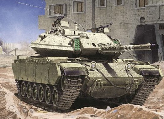 Academy 13281 1:35 Magach 6B Gal Batash Military Tank Model Kit