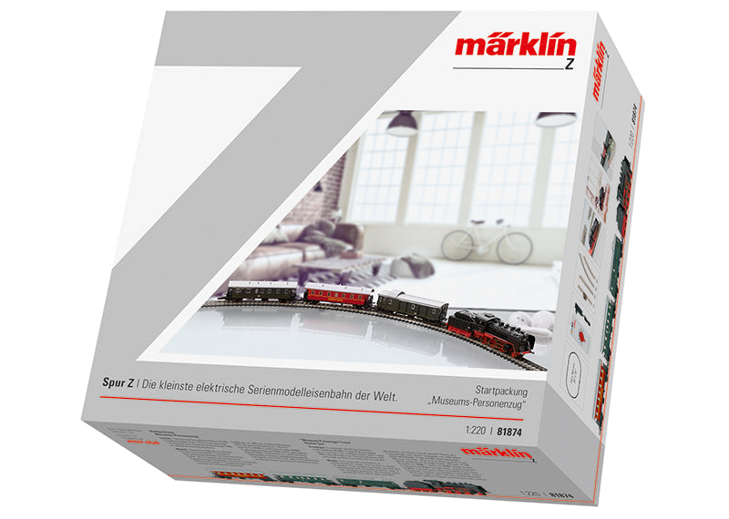 Marklin 81874 Z Museum Passenger Train Starter Set w/Class 24