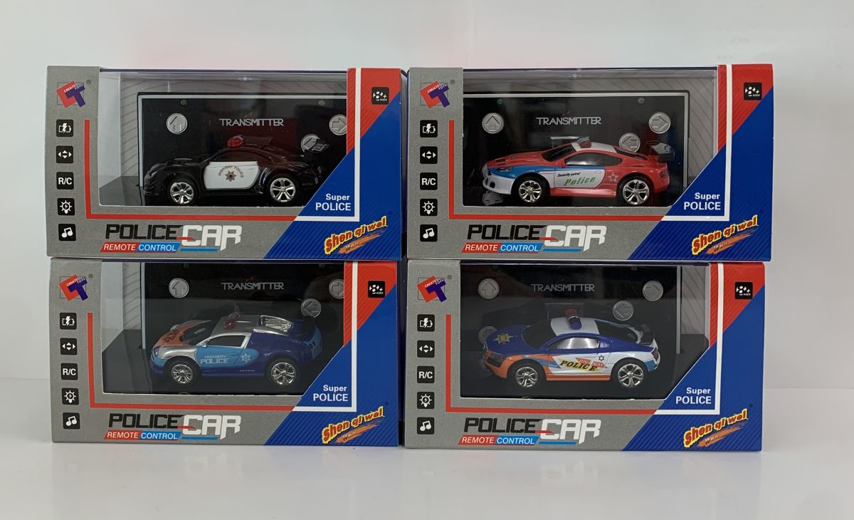 Imex 1430 RC Assorted Mini Police Cars (Set of 12)