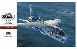 Hasegawa 07247 1:48 Vought A-7D/E Corsair II USN Military Aircraft Plane Kit