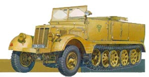 AFV Club AF35040 1:35 German SdKfz 11 3-Ton Halftrack