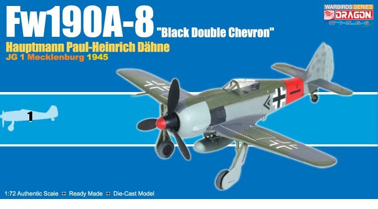 Dragon 50094 1:72 Fw190A-8 "Black Double Chevron