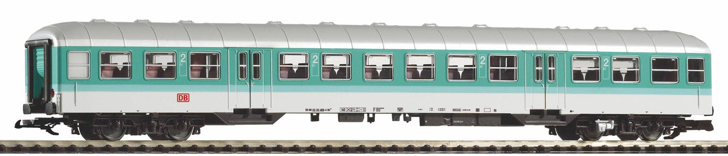 Piko 37633 G German Federal Railway Mint Green 1st/2nd Class Passenger Car