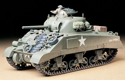 Tamiya 35190 1:35 US MediumM4 Sherman Military Tank Model Kit