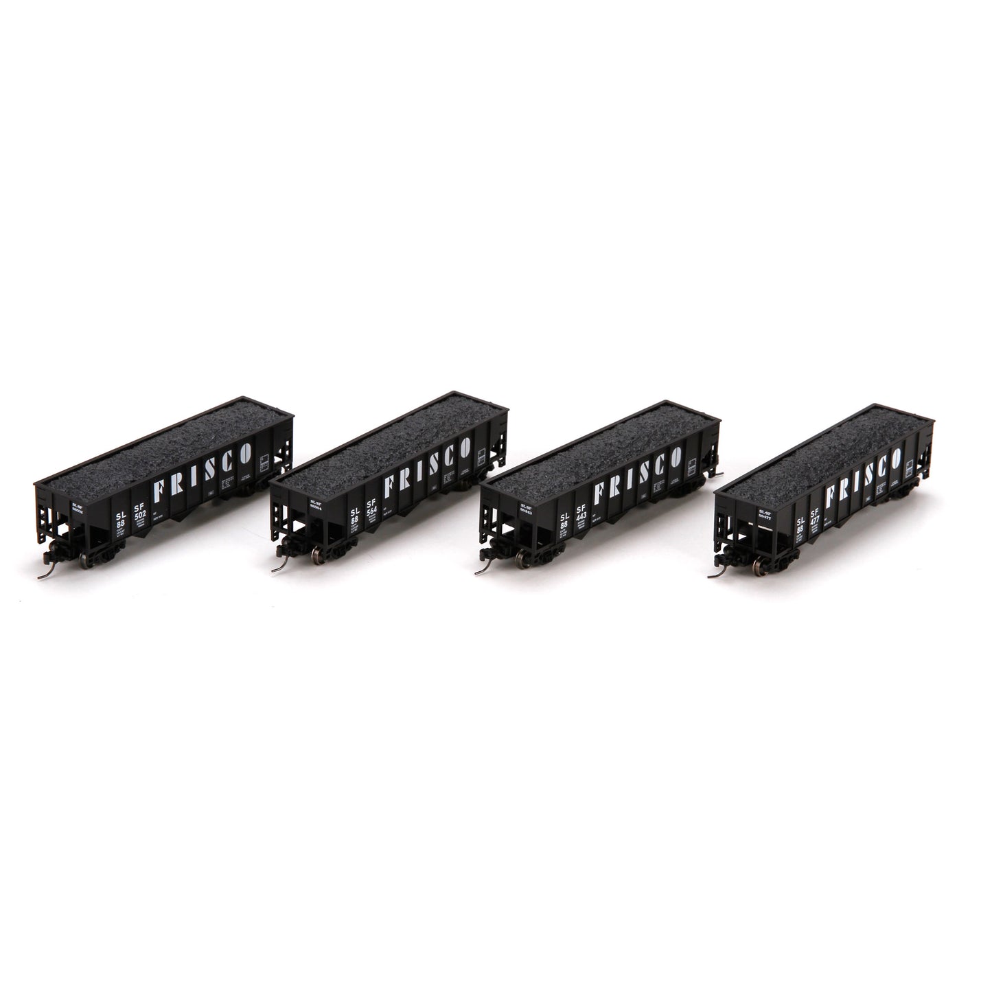 Athearn 24480 N Frisco 40' 3-Bay Hopper #2 (4)