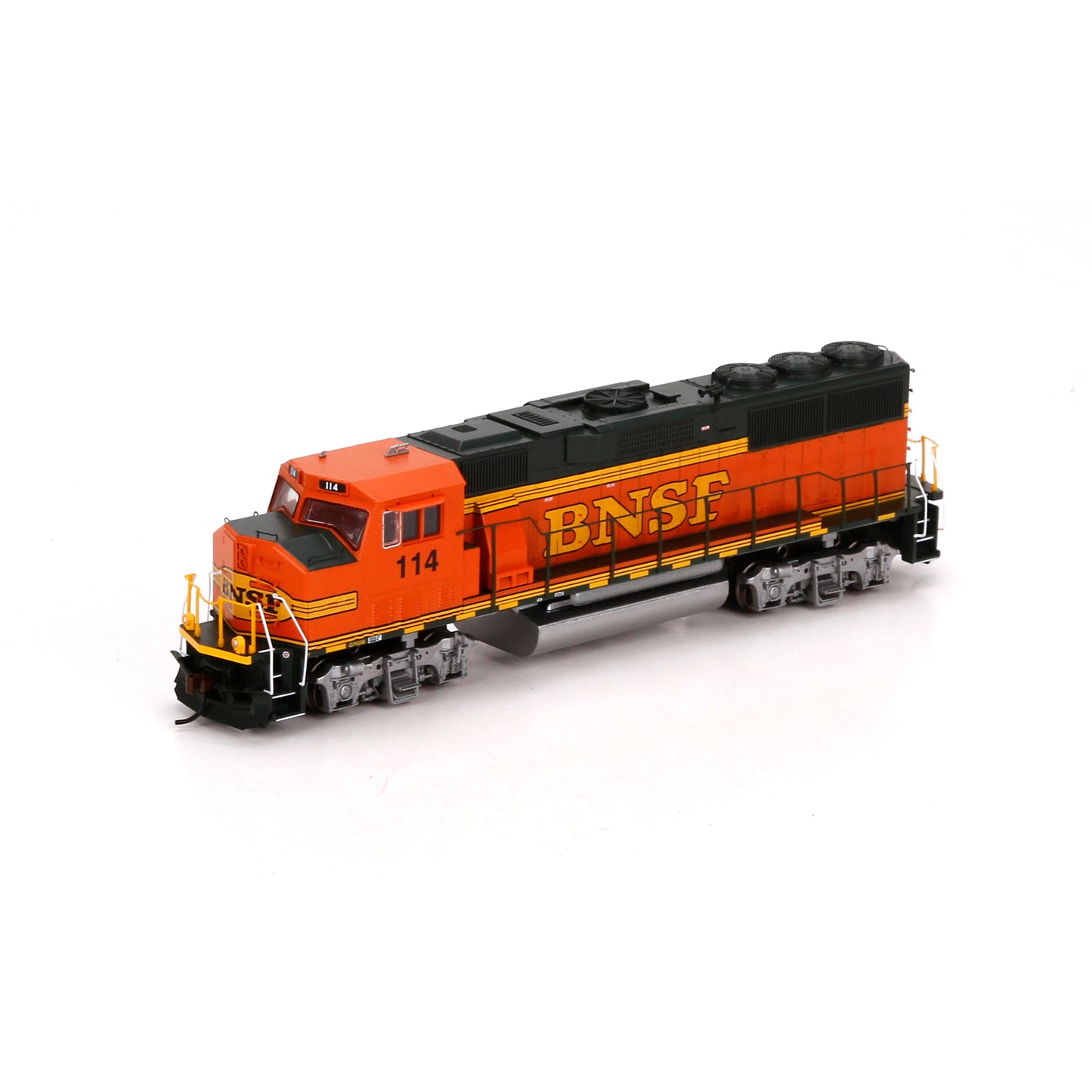 Athearn 88850 HO Scale BNSF/Heritage II GP60M Diesel Locomotive #114