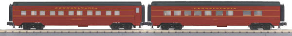 MTH 30-67712 O-27 60' Streamline Sleeper/Diner, PRR