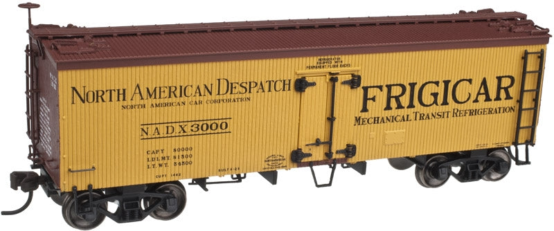 Atlas 20002704 HO Frigicar NADX 36' Wood Reefer W/ Truss Rods #3004