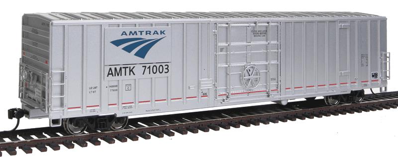 Walthers 920-102202 HO Amtrak 60' Gunderson Express Boxcar - Ready To Run #71003