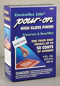 Chemco Enviromental Tech 2008 Envirotex Lite High Gloss Finish 8 Oz Bottle