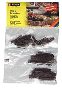 Noch 33096 N Garden Fences (Pack of 72)