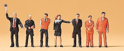 Preiser 79153 N SBB Personnel Figures (Set of 7)