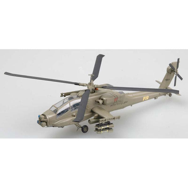 Easy s 37025 1:72 Assembled US Army IFOR Hughes AH-64A Apache Helicopter Kit
