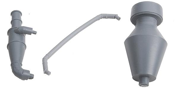 Bar Mills 04024 O Unpainted Industrial Vent System Kit (Pack of 2)