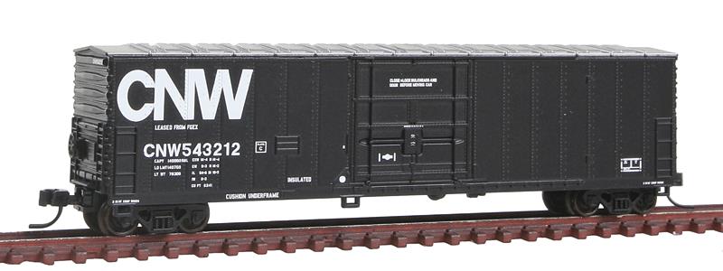 Atlas 50001345 N Scale CNW 50' Plug-Door Boxcar