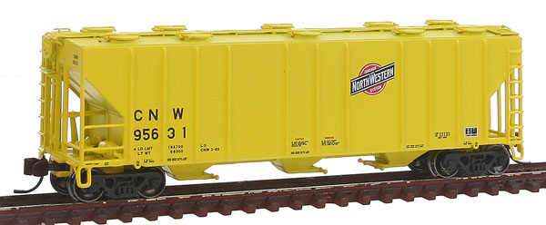 BLMA Models 11068 N Scale CNW 4000 Cubic Foot Covered Hopper #95631 LN/Box