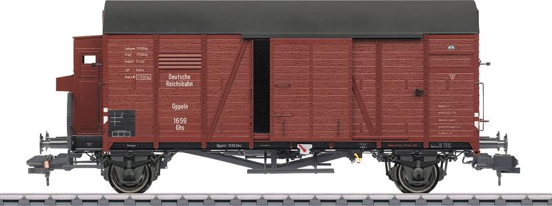 Marklin 58681 Type 1 Grhs 30 Oppeln Boxcar w/Brakeman's Cab - Ready to Run