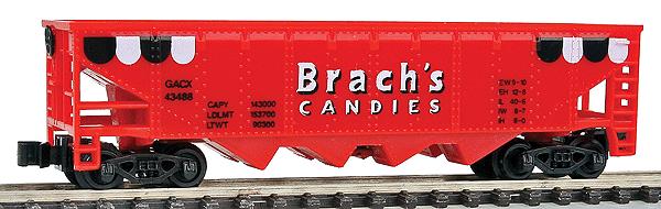 Model Power 83225 N Brach's 4-Bay Hopper Car