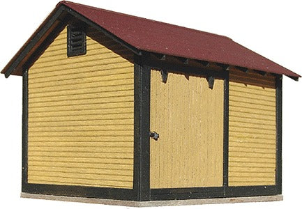 American Model Builders 169 HO ATSF Section House Laser Art Building Kit