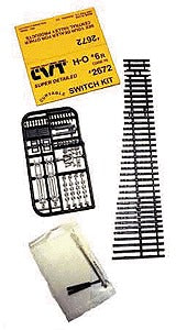 Central Valley 2672 HO Code 70 #6 Right CVT Curvable Switch Kit