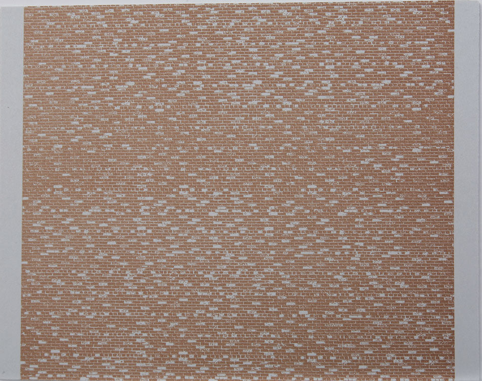 JV Models 8252 N Dirty City Brick Paper Sheets (Pack of 3)