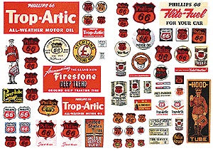 JL Innovative Design 487 HO Vintage Signs/Posters Phillips 1930-1950 (66)
