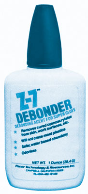 Robart 439 Z-7 & Debonder Debonding Agent for CA Adhesives 1oz