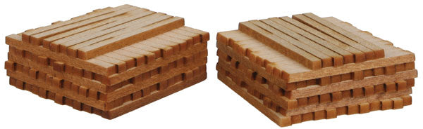 Blair Line 2812 HO Pile O' Unstained Railroad Ties (Set of 2)