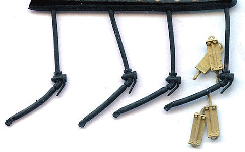 Hi-Tech Details 7500 O 22" A.A.R Airhose with Brass Bracket (Pack of 4)