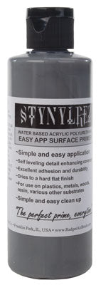 Badger SNR-402 Gray Stynylrez Acrylic Surface Primer - 4 oz. Bottle