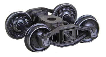 Kadee 1581 HO Bettendorf T-Section Self-Centering HGC Leaf-Spring Caboose Trucks