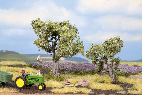 Noch 21995 HO/TT Olive Trees 2.3" & 8.5" Tall (Pack of 2)