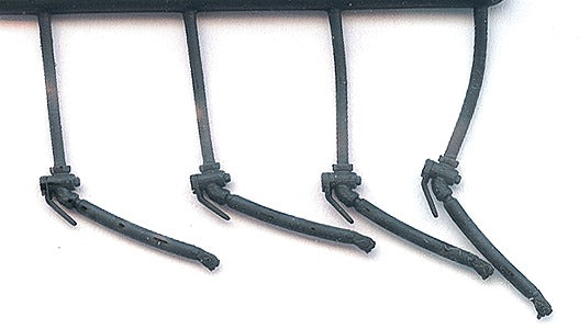 Hi-Tech Details 7501 O 22" A.A.R Airhose without Bracket (Pack of 4)