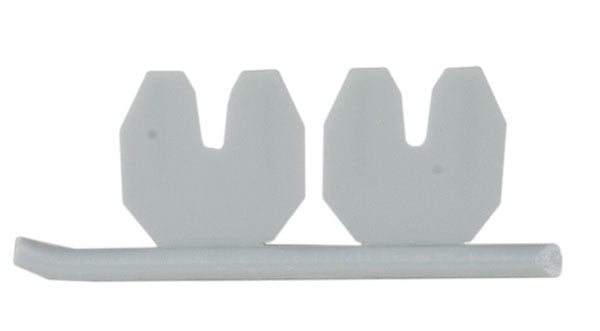 Detail Associates 6230 HO Intermodal Details Fifth Wheel Plates - Unpainted