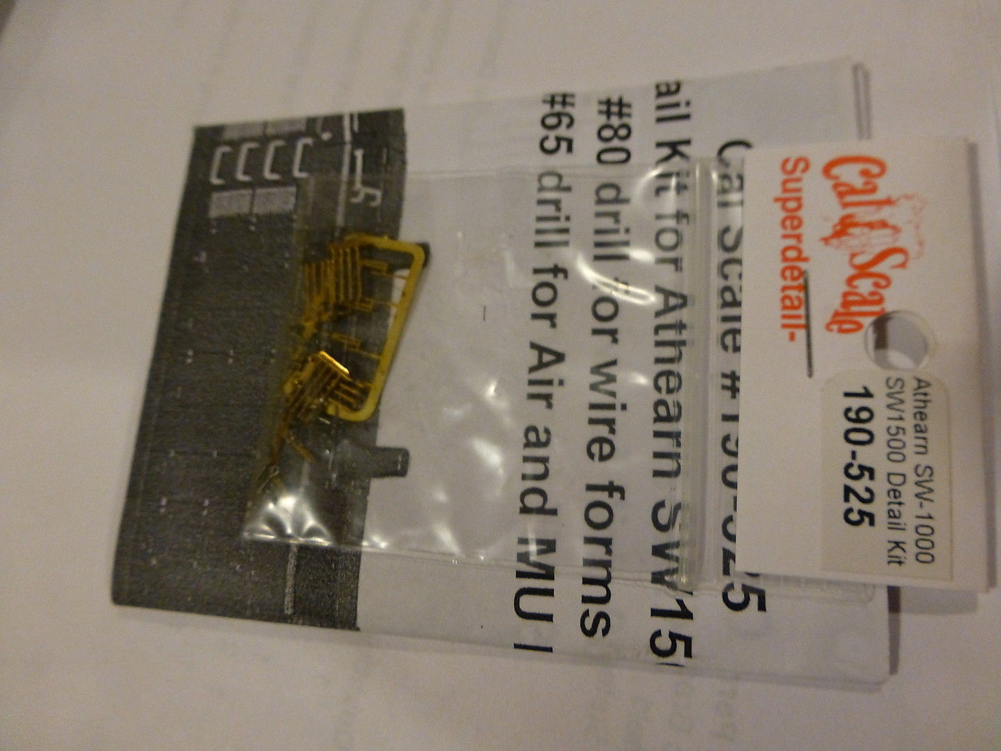 Cal Scale 190-525 HO Detail Kit for Athearn EMD Diesels SW1500, SW1000
