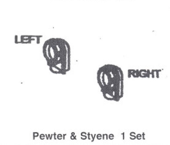 Details West 301 HO Late Style Ditch Lights with Lenses (Pack of 2)