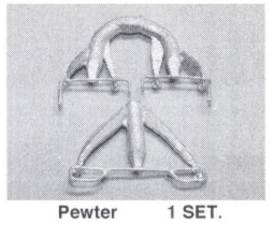 Details West 317 HO Scale F-Unit Front Coupler Cut Lever for SP