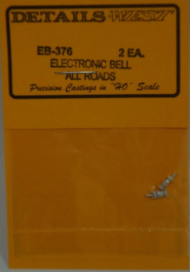 Details West 235-376 HO Scale Electronic Bells (Pack of 2)