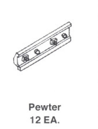 Details West 922 HO Scale Fishplate 2 Bolt Rail Bar Code 83 70 (Pack of 12)