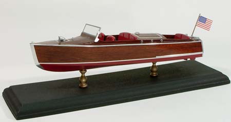 Dumas 1701 12" 1929 Chris Craft Laser Cut 24' Runabout Boat Kit
