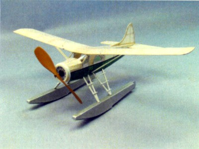 Dumas 230 18" Wingspan DHC2 Beaver Rubber Pwd Aircraft Kit