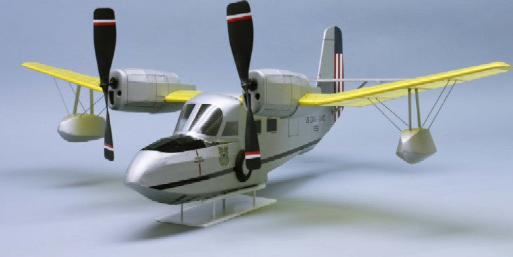 Dumas 328 30" Wingspan J4F1 Amphibious Rescue Rubber Pwd Aircraft Kit