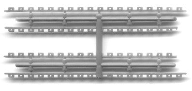 Grandt Line 5027 HO Scale Rio Grande Southern Stations Roof Trim (Pack of 8)