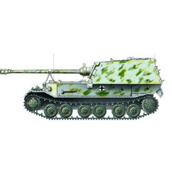 Easy Models 36224 1:72 Assembled Ferdinand 653rd Eastern Panzerjager Tank