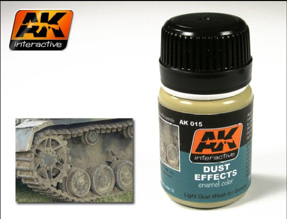 AK Interactive AK015 Dust Effects Enamel Paint - 35 ml Bottle
