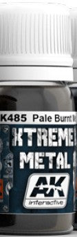 AK Interactive 485 Xtreme Metal Pale Burnt Metal Metallic Paint 30ml Bottle
